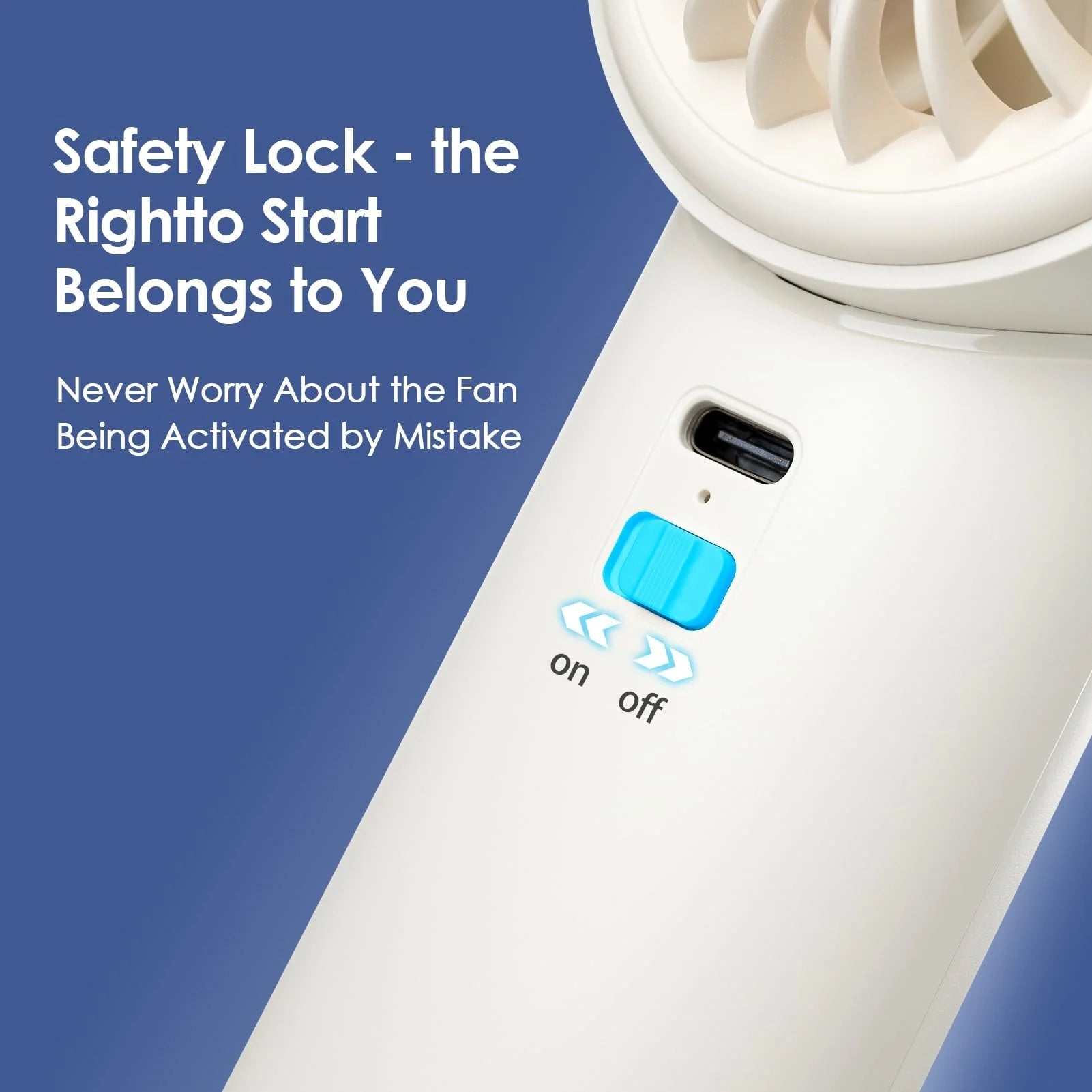 Portable Fan - Powerful Cooling Companion for On - The - Go Comfort - My Store
